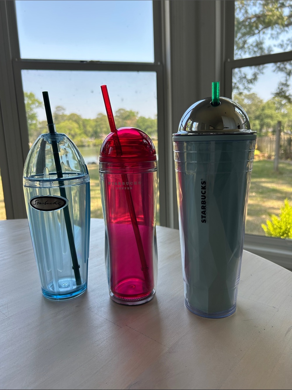 Starbucks Tumblers Set of 3!